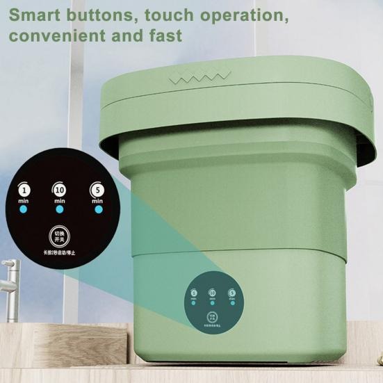 Portable Foldable Mini Washing Machine - 6.5L Portable Foldable Mini Washing Machine - 6.5L